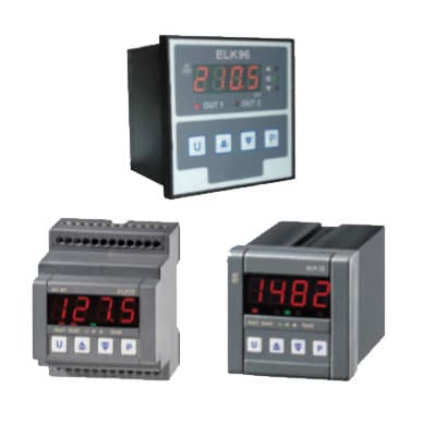 Elco Temperature Controller Microprocessor Based Regulators - ELK35 S, ELK72, ELK96 Series