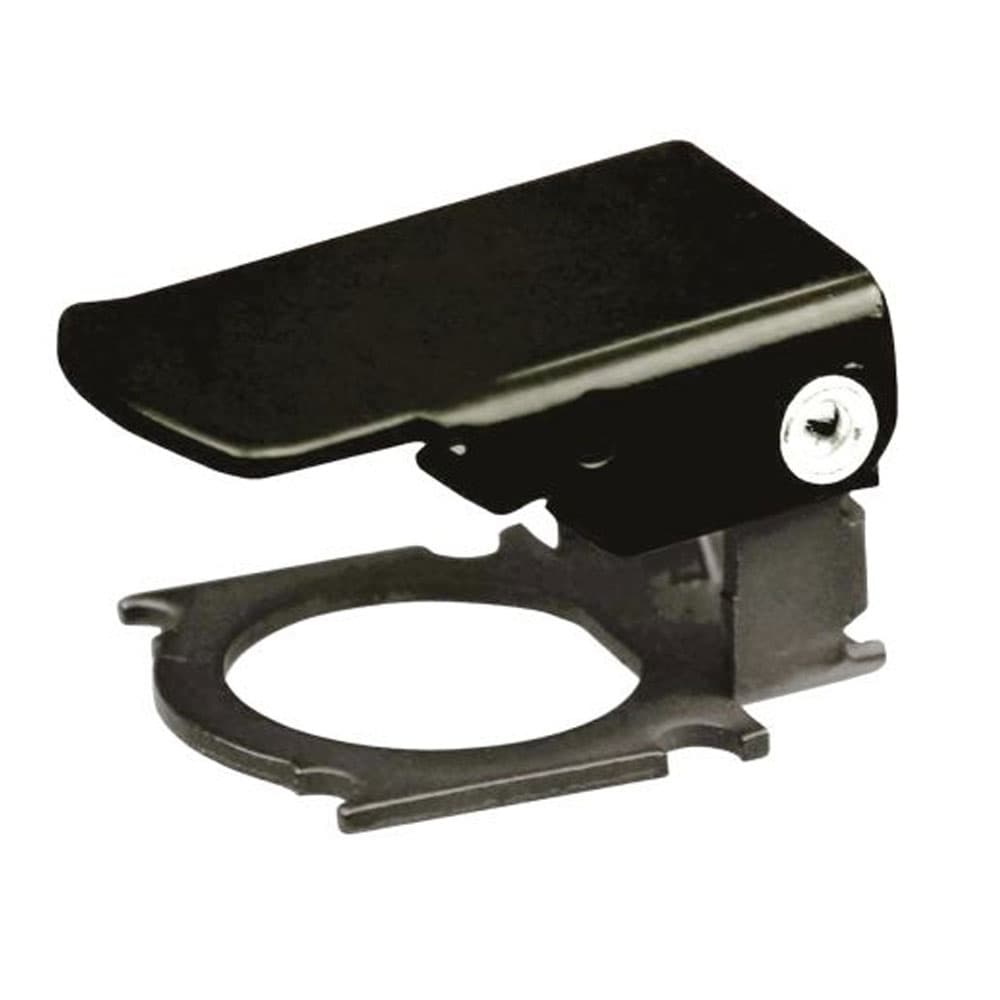 Offering maintained actuation, suitable to protect push button switches from