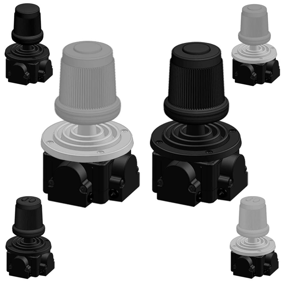 Ruffy MR Fingertip Resistive Joystick 3 Axis Range
