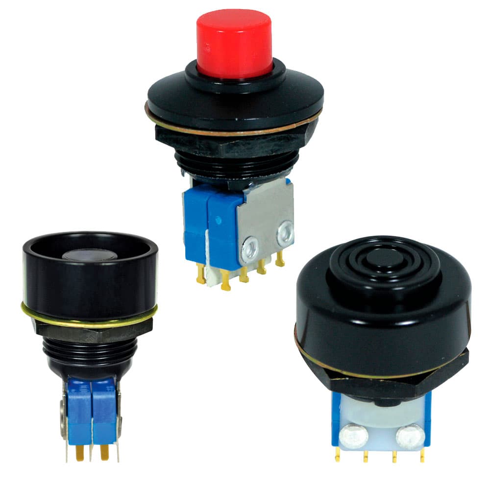 OTTO P4 Range of Two Step, Custom Pushbutton Switches